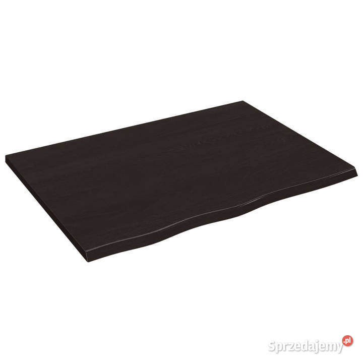 Półka ciemnobrązowa 80x60x2 wykończone lite sprzedam
