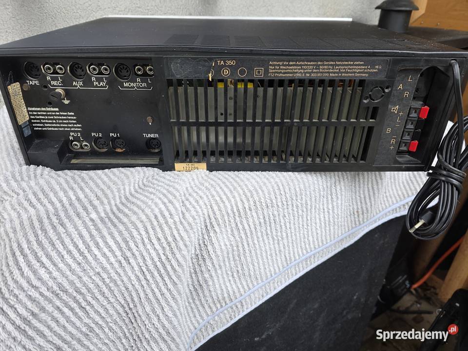 wzmacniacz telefunken ta350 ładny Chełm Śląski