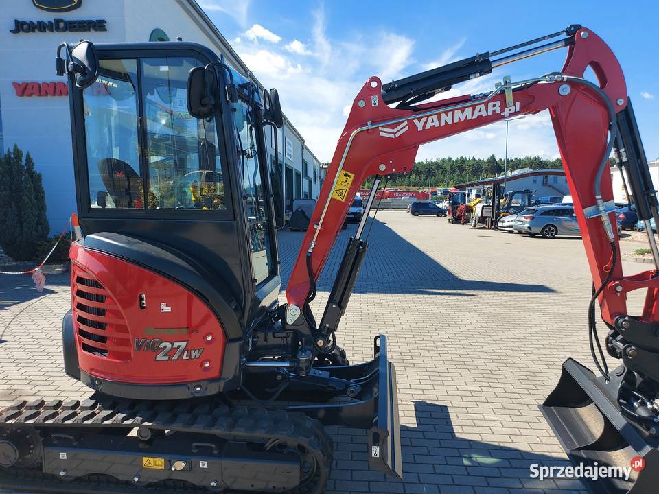 minikoparka Yanmar ViO 276 LW 26 tonySzczecin