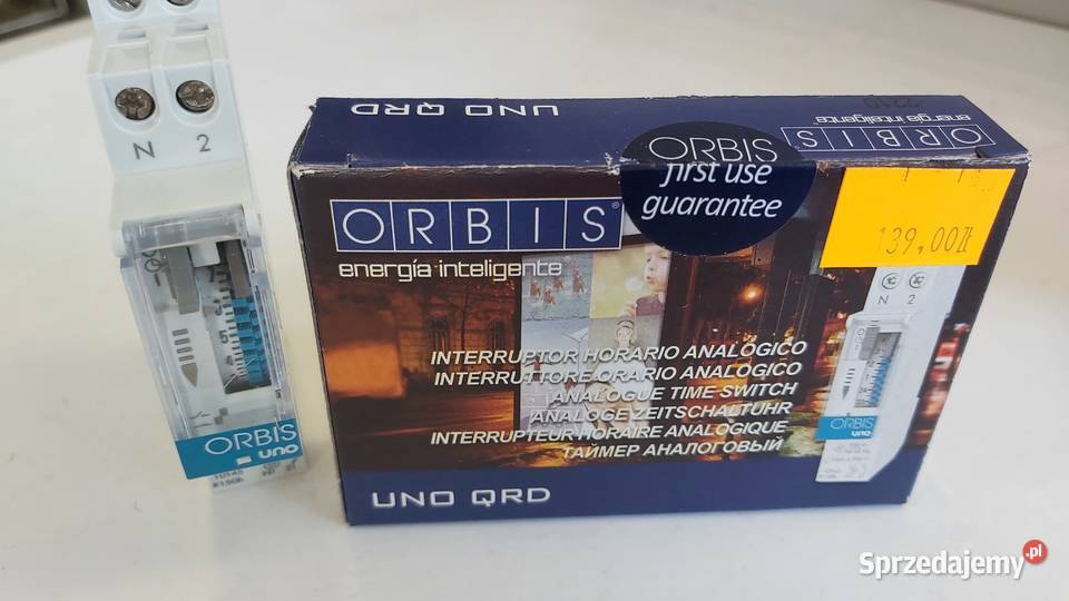 Przekaźnik Zegar sterujący Orbis UNO QRD