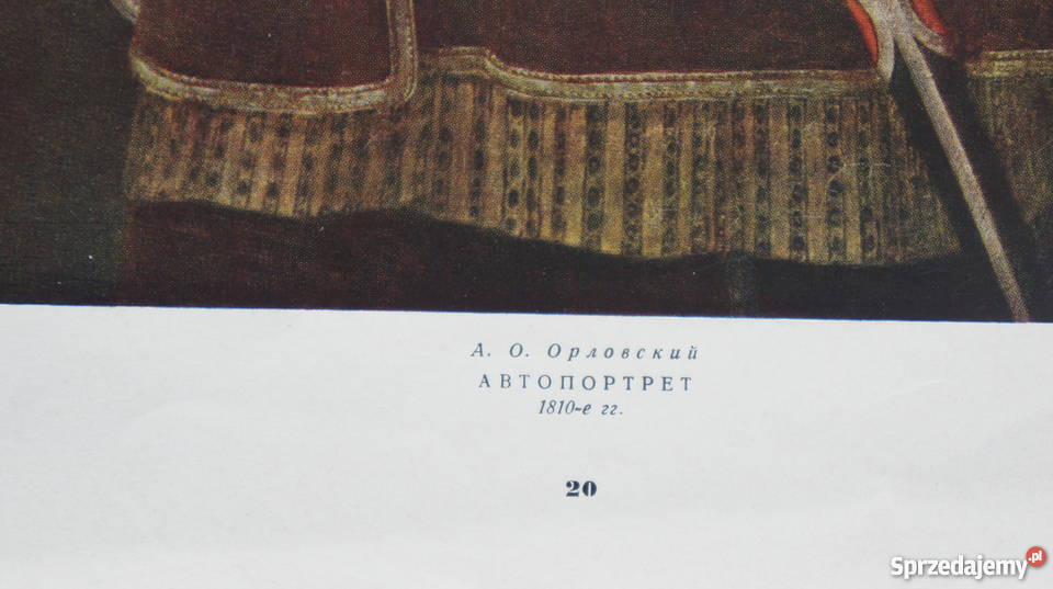 Aleksander Orłowski Autoportret w stroju Szczecin