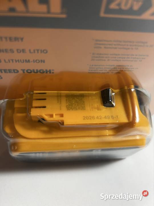 akumulator dewalt dcb206 xr 20v 6ah nowy Akumulatory Lubartów