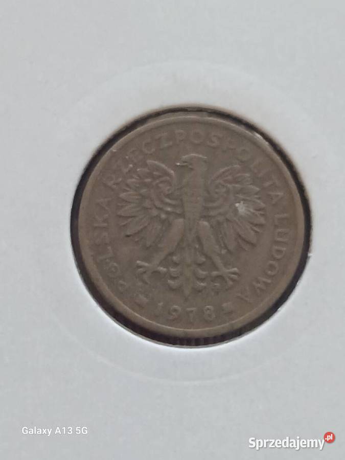 2 Złote 1978 r 1 ze znakiem mennicy