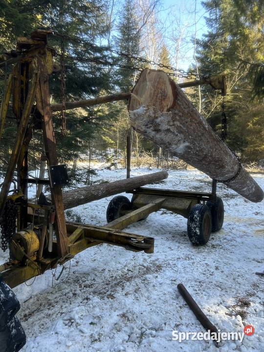 Przyczepa leśna Przyczepy rolnicze Jordanów