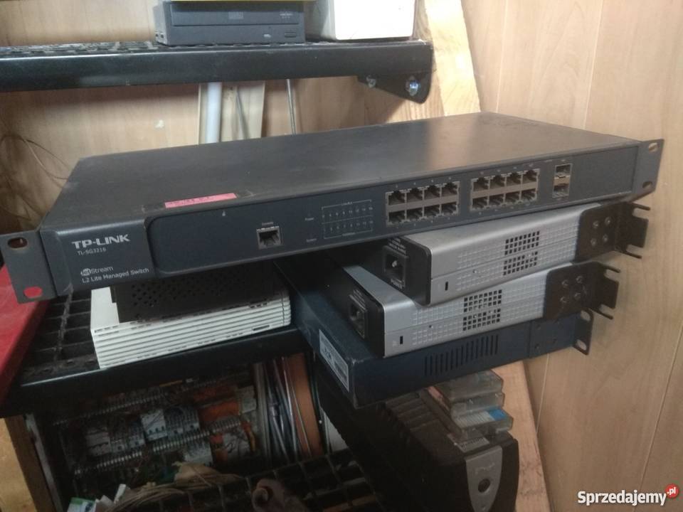 Switch zarządzalny tplink 24 Ethernet 2sfp Kraków