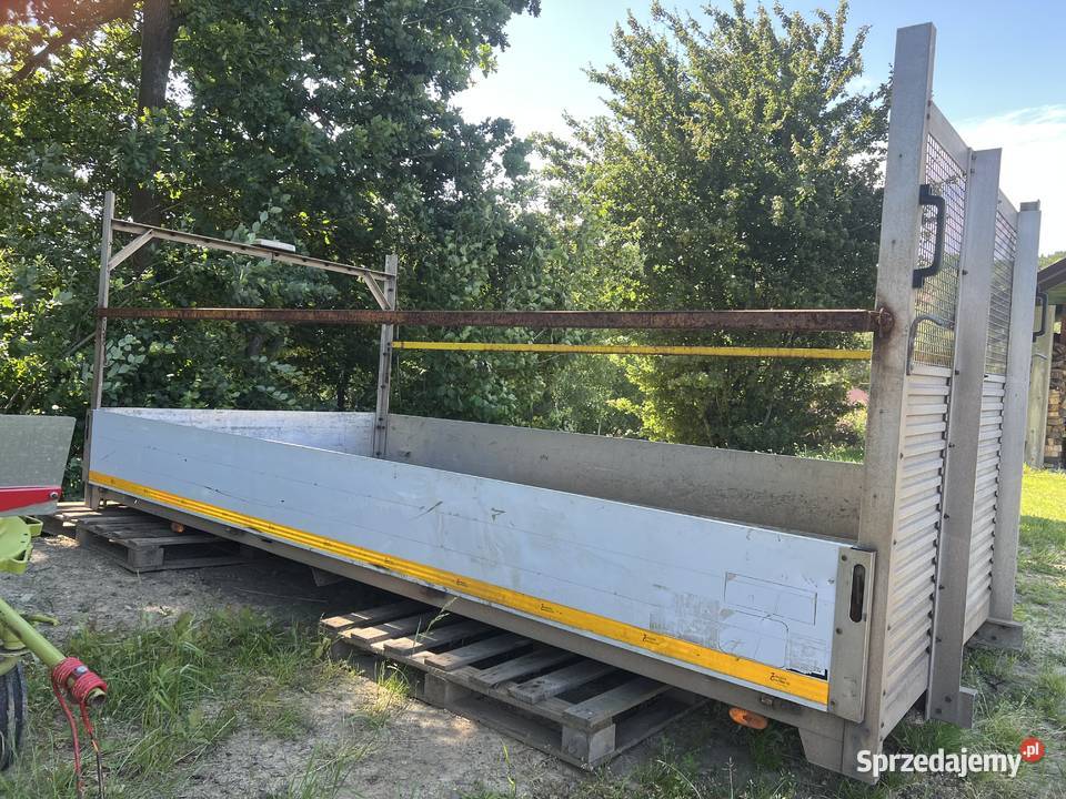 Paka zabudowa 430x220 skrzynia full aluminium Gorlice
