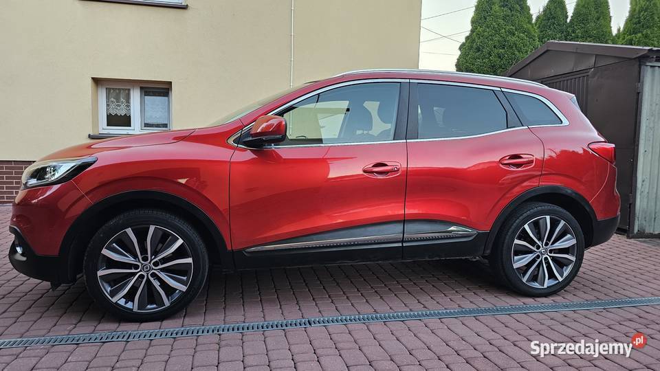 Renault Kadjar 12 TCE 130 2015 LED z Niemiec Rej lakier metallic Kadjar Zarszyn
