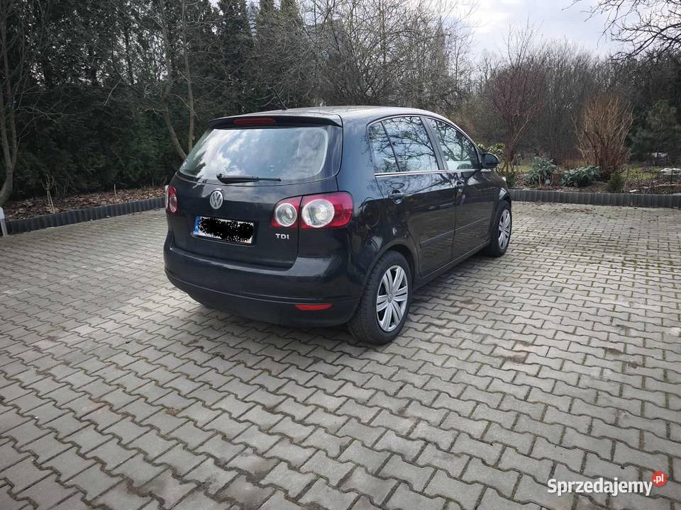 Volkswagen Golf Plus 19 TDI czarny Piekary Śląskie