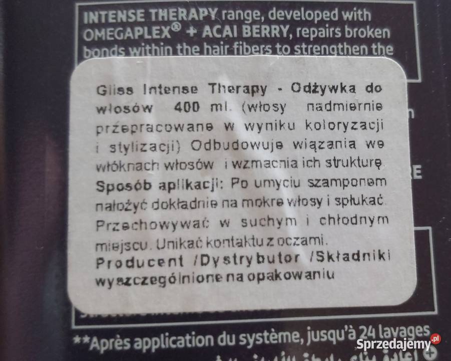 Kosmetyki do włosów Zdrowie i Uroda Gdańsk