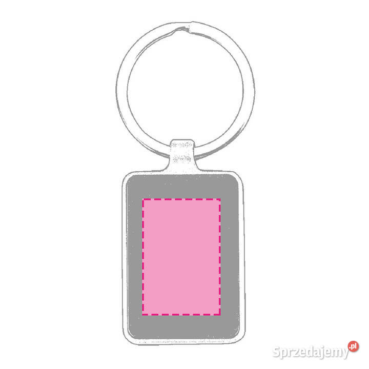 Brelok metalowy jednostronny grawer 100 Akcesoria Leżajsk