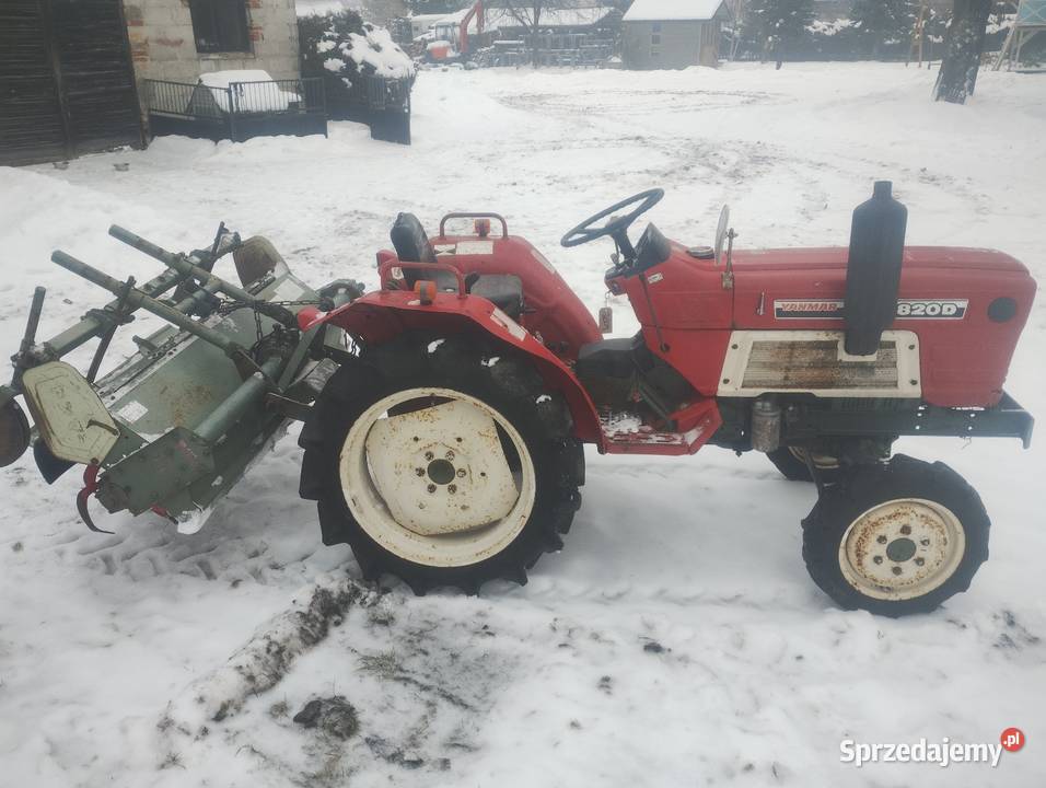 Mini traktorek Japoński 4x4 Yanmar YM1820D Skrzynia biegów Manualna Słowiki Stare