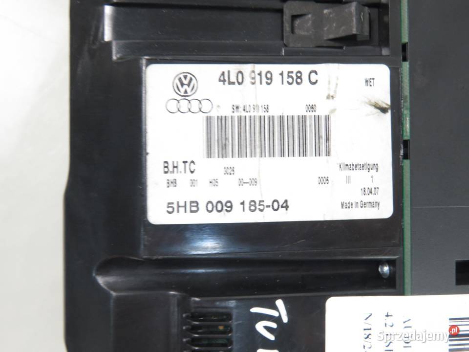 KLIMATRONIK AUDI Q7 4L0919158C 5HB00918504 osobowe sprzedam