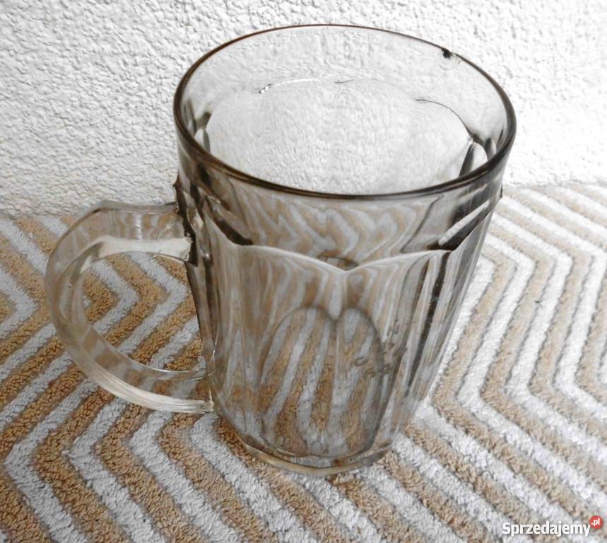 Szklany kufel do piwa Pinta Klask z 1964r poj Warszawa sprzedam