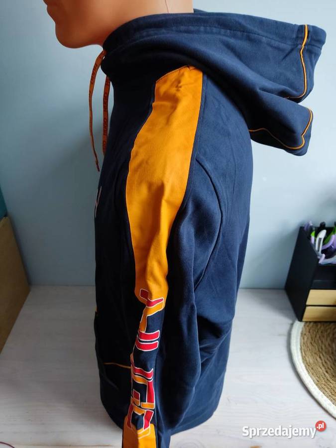 Bluza z kapturem Hugo Boss granatowo niebieski opolskie