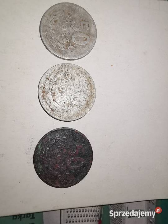 50 groszy z 1949roku Zamość