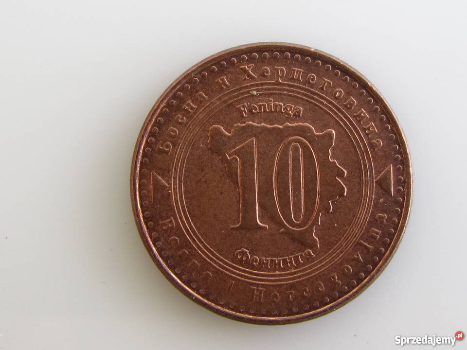 Moneta 10 Fenigów 1998 Bośnia i Hercegowina