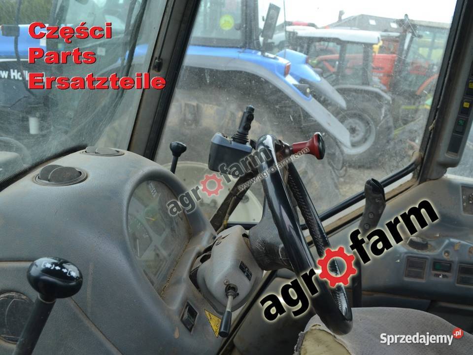 Valtra A95 części skrzynia biegów most przedni Byków