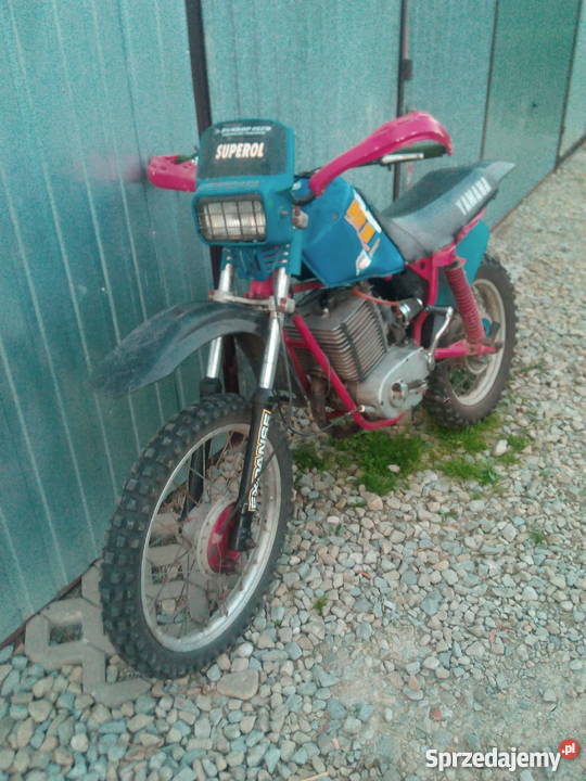 mz cross 250 w ramie yamahy