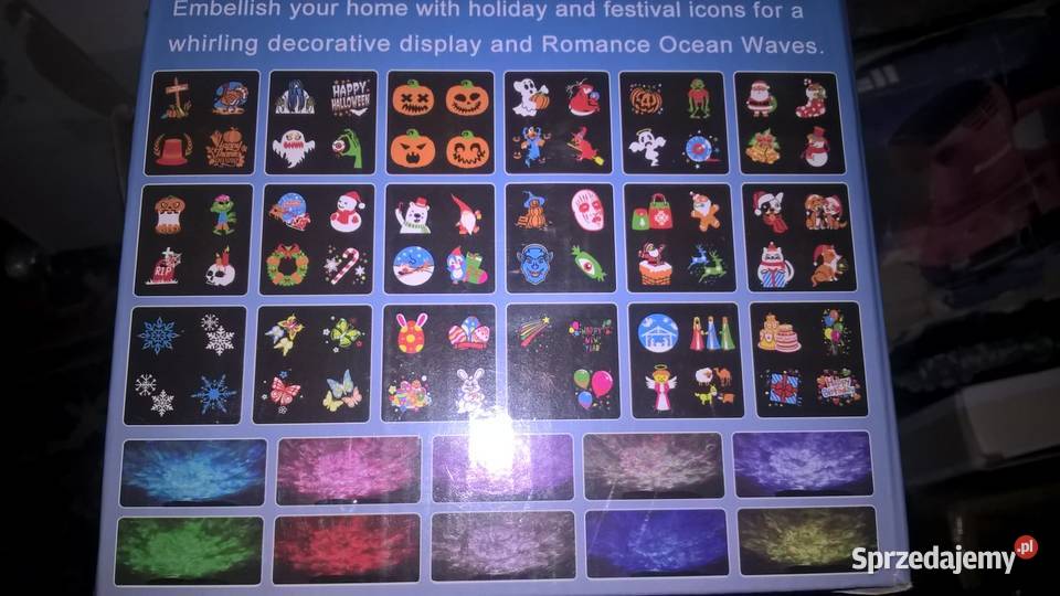 Projektor świąteczny LED LASER 18 animacji Nowy Mińsk Mazowiecki