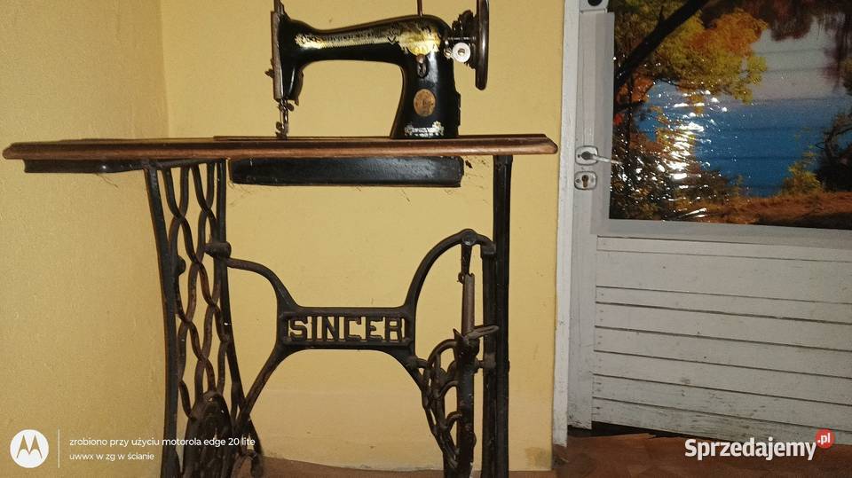 Maszyna do szycia Singer 1927 Włodawa