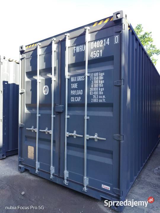 Kontener Morski Magazynowy 12 metrowy 40HC Nowy
