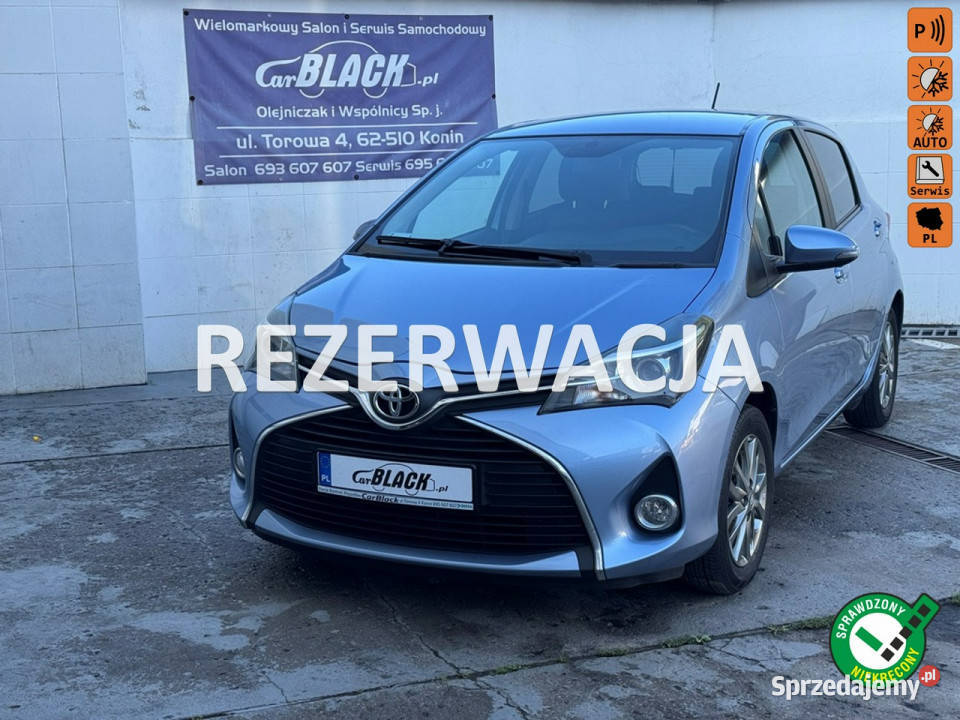 Toyota Yaris SALON POLSKA niski przebieg Pisemna Konin