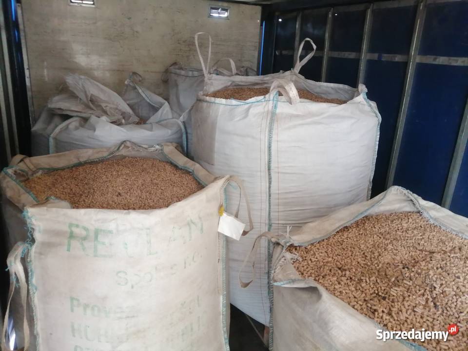 Pellet Sosnowy 7mm Wysoka Kaloryczność BIG BAG Złocieniec sprzedam