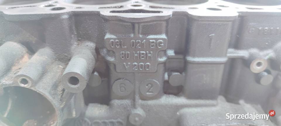 BLOK SILNIKA AUDI A4 A5 A6 20 TDI CAH 03L021BG Przystajń