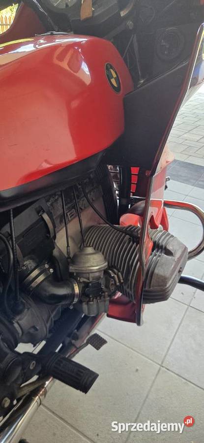 BMW R80 z wahliwym koszem klasyk Prywatnie manualna Starachowice sprzedam