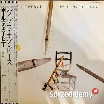 Paul McCartney Pipes Of Peace NMEX Japan Obi LP Płyty i kasety Warszawa sprzedam