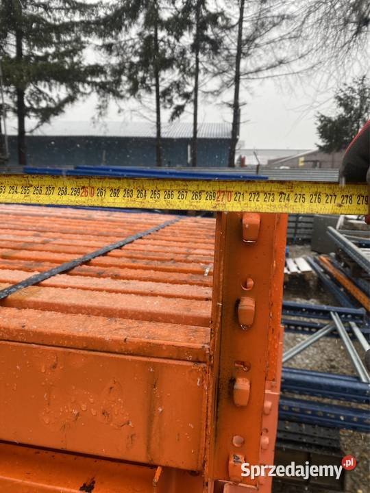 regaly magazynowe paletowe trawersy BELKI 3000 Zamość sprzedam
