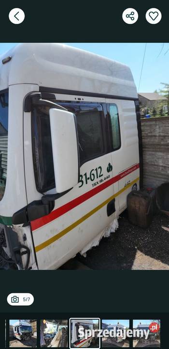 Kabina Sypialna Man TGX Euro 6 MAN śląskie Myszków