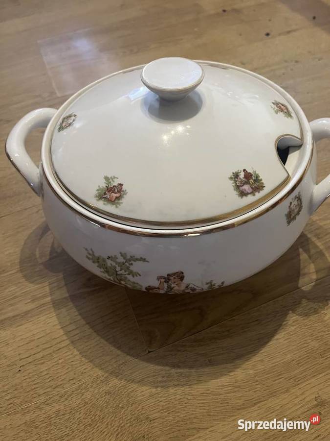 Zestaw obiadowy na 6 osób Chodzież Porcelana i szkło sprzedam