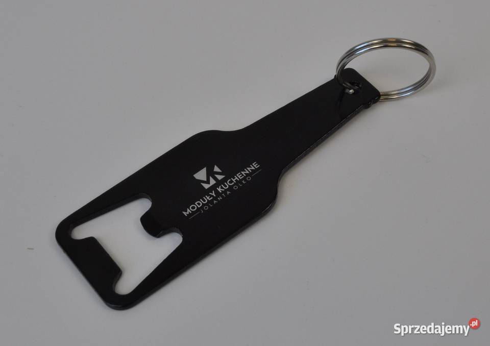 Otwieracz reklamowy logo grawer 50 czarny Leżajsk