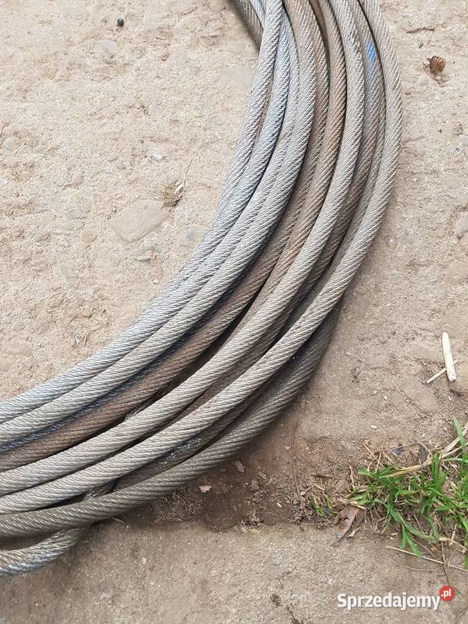 Lina stalowa 10mm 6mm Bochnia sprzedam