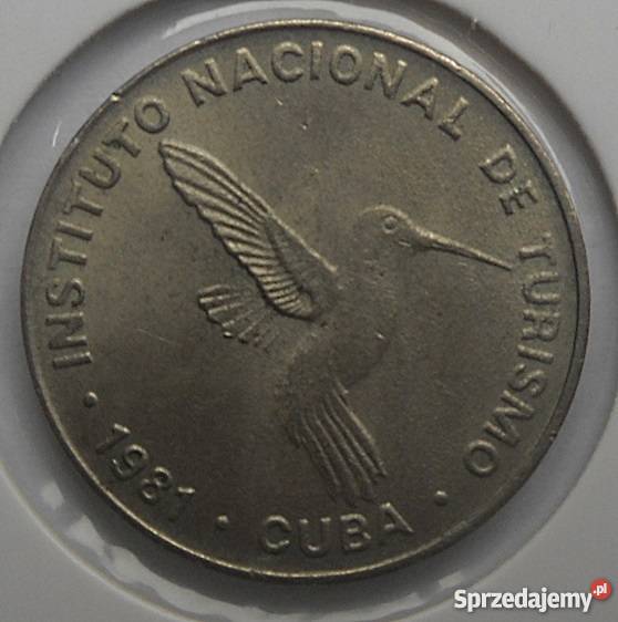 KUBA10 CENTAVOS INTUR1981 r KOLIBER Legionowo sprzedam