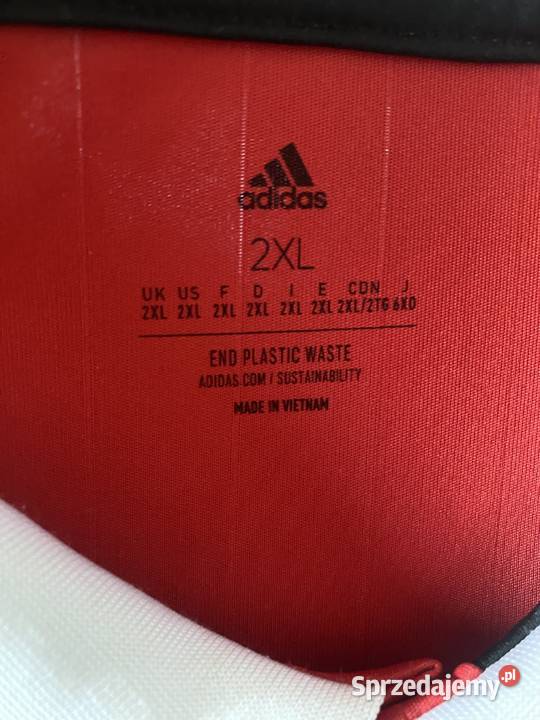 MANCHESTER UNITED FC 2022 2023 adidas 2XL UNIKAT Wrocław