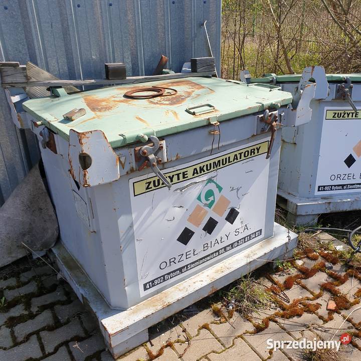 Pojemniki na odpady niebezpieczne akumulatory Ostrołęka