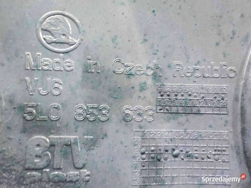 SKODA YETI 18 TSI 11r 5D atrapa listwa maski osobowe sprzedam