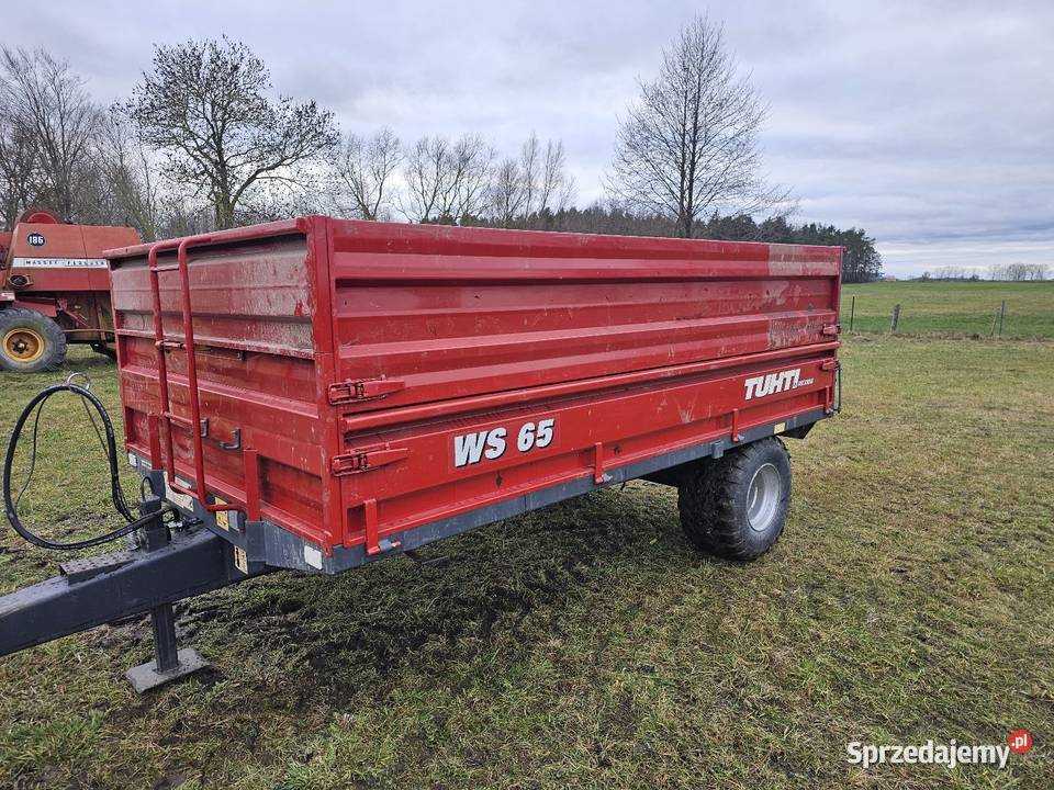 Przyczepa Wywrotka Wecknann Tuhti 65T Nowa nieuszkodzony Rogale