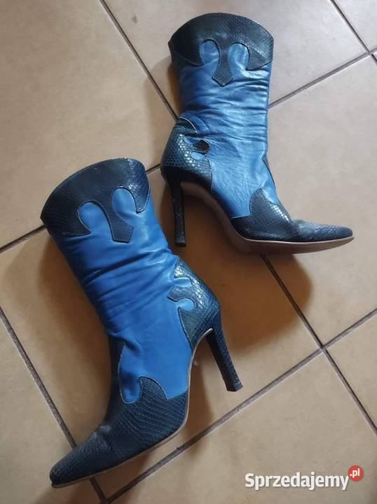 Made in spain oryginalne kozaki kowbojki z Gliwice sprzedam