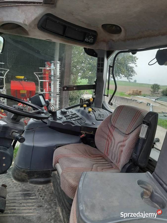 Steyr 6115 profi tur tuz wom 50kmh case maxxum Pneumatyczne siedzenie Ciągniki
