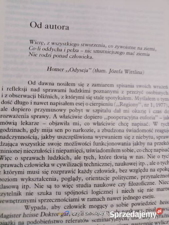 Sprawy ludzkie Szczepański książki Warszawa