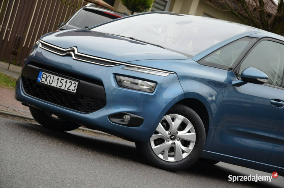 Citroen C4 Picasso Zarejestrowane 16 eHDI 116 nieuszkodzony Kutno