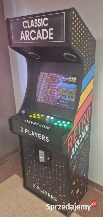 ZAROBKOWY Automat ARCADE 5000 Gier 186 Monitor Konsole i automaty Poznań