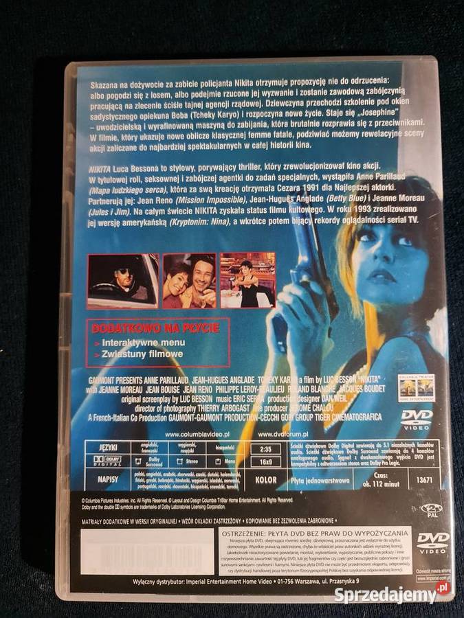 Luc Besson Kolekcja Filmów pełne Katowice sprzedam