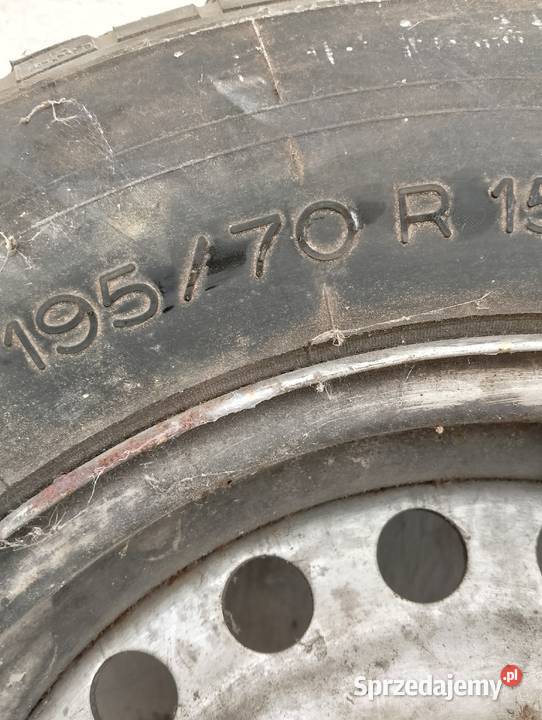 Opona Michelin XMS 100 19570r15 z felgą 7x15h2 łódzkie