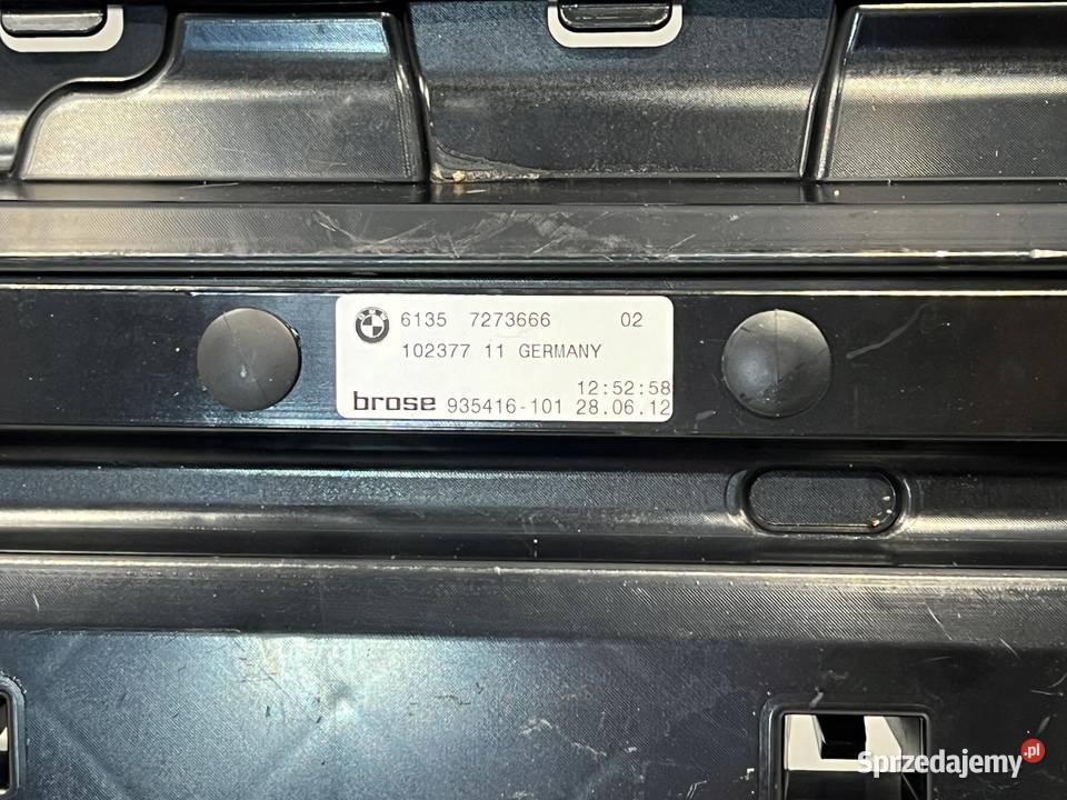 BMW F10 F11 ŚLIZG ZDERZAKA TYLNEGO MPAKIET SMART