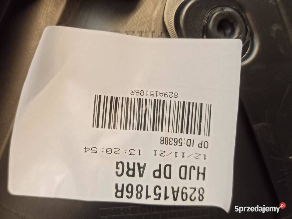 DACIA DUSTER BOCZEK DRZWI LEWY TYŁ 829A15186R sprzedam