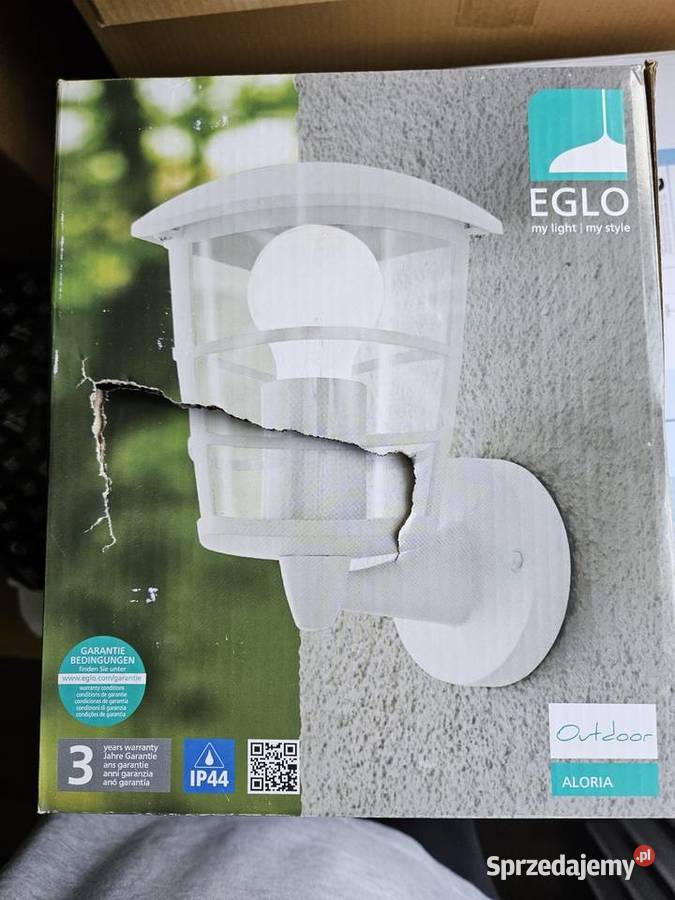 Lampa zewnętrzna kinkiet Aloria Eglo dom Kowal sprzedam